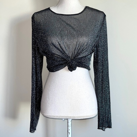 Victoria’s Secret Sheer Shimmer Top - Picture 1 of 5